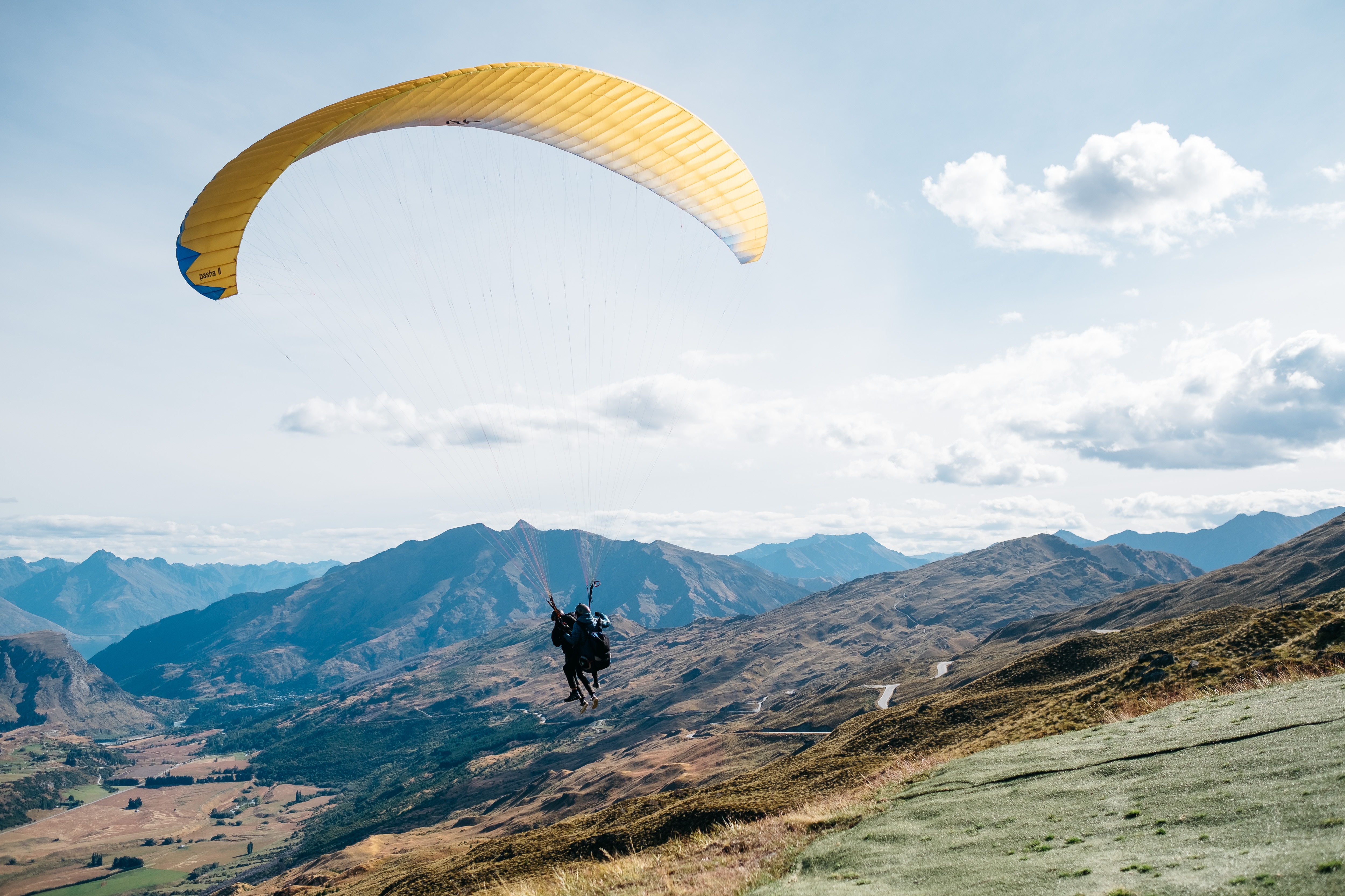 Parapente à Saint-Gervais